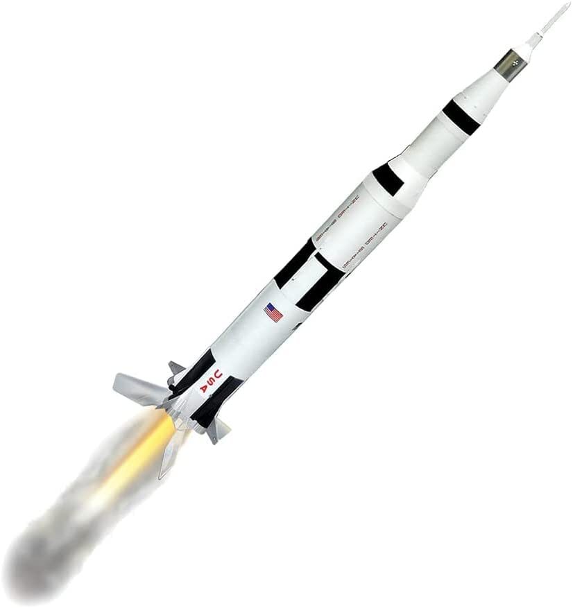 Estes Saturn V Model Rocket Starter Set - Includes Rocket, Launch Pad+Controller