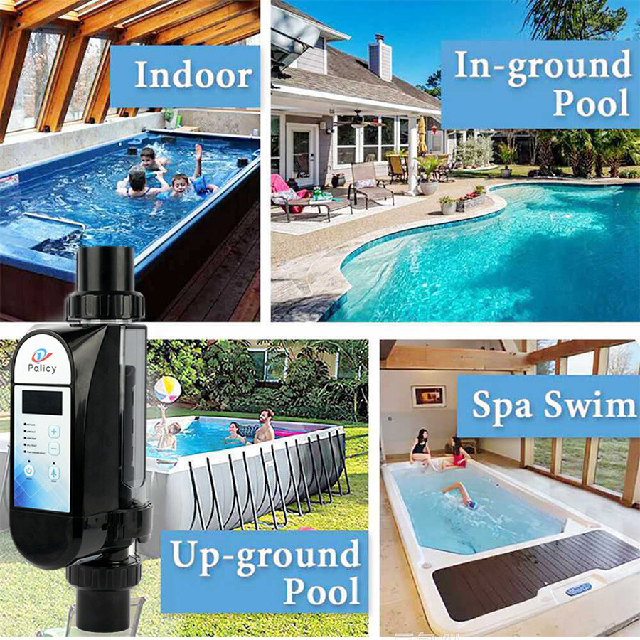 Complete Salt Water Pool Chlorine Generator System for 26000 Gallon Chlorinator