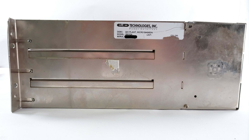 C&D Technologies SMIX24 Amp DC Power System w/6 Sageon Micro Modules