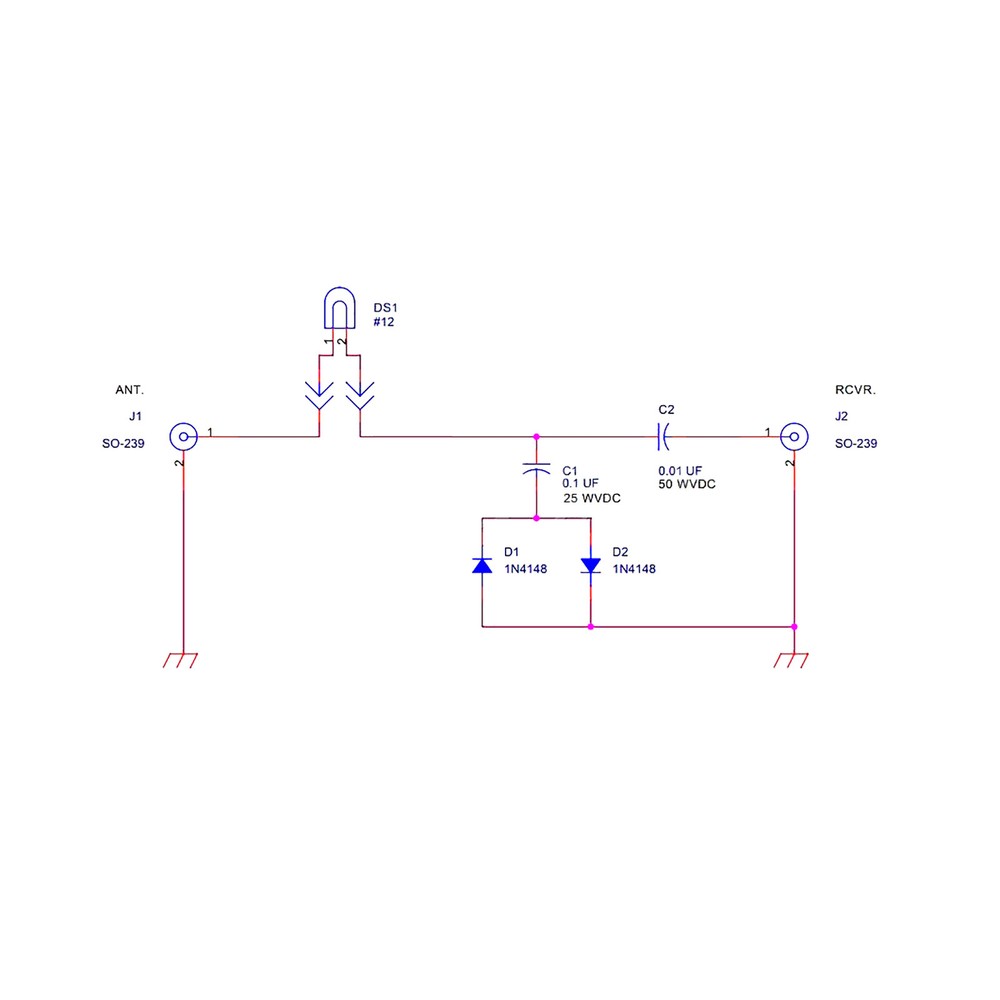 SDR Receiver Protector Guard M Interface Input /Output for Sensitive Receiver