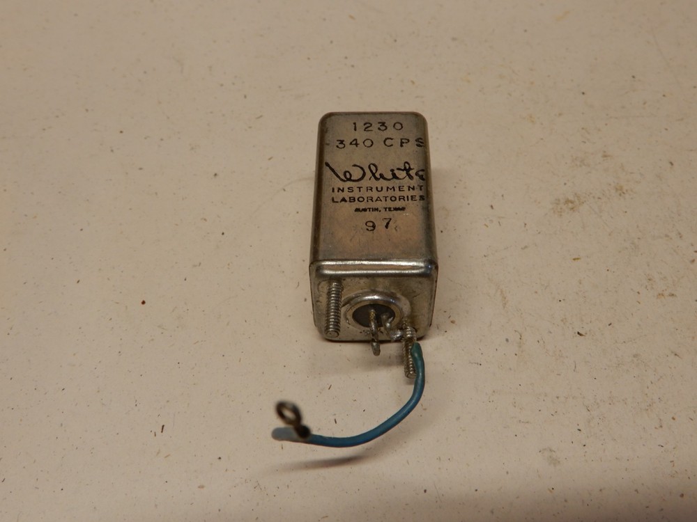 White instruments Laboratories Filter 1230 340 CPS Used