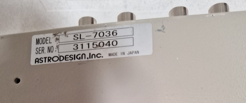 Astro SL-7036 Sync Generator Unit