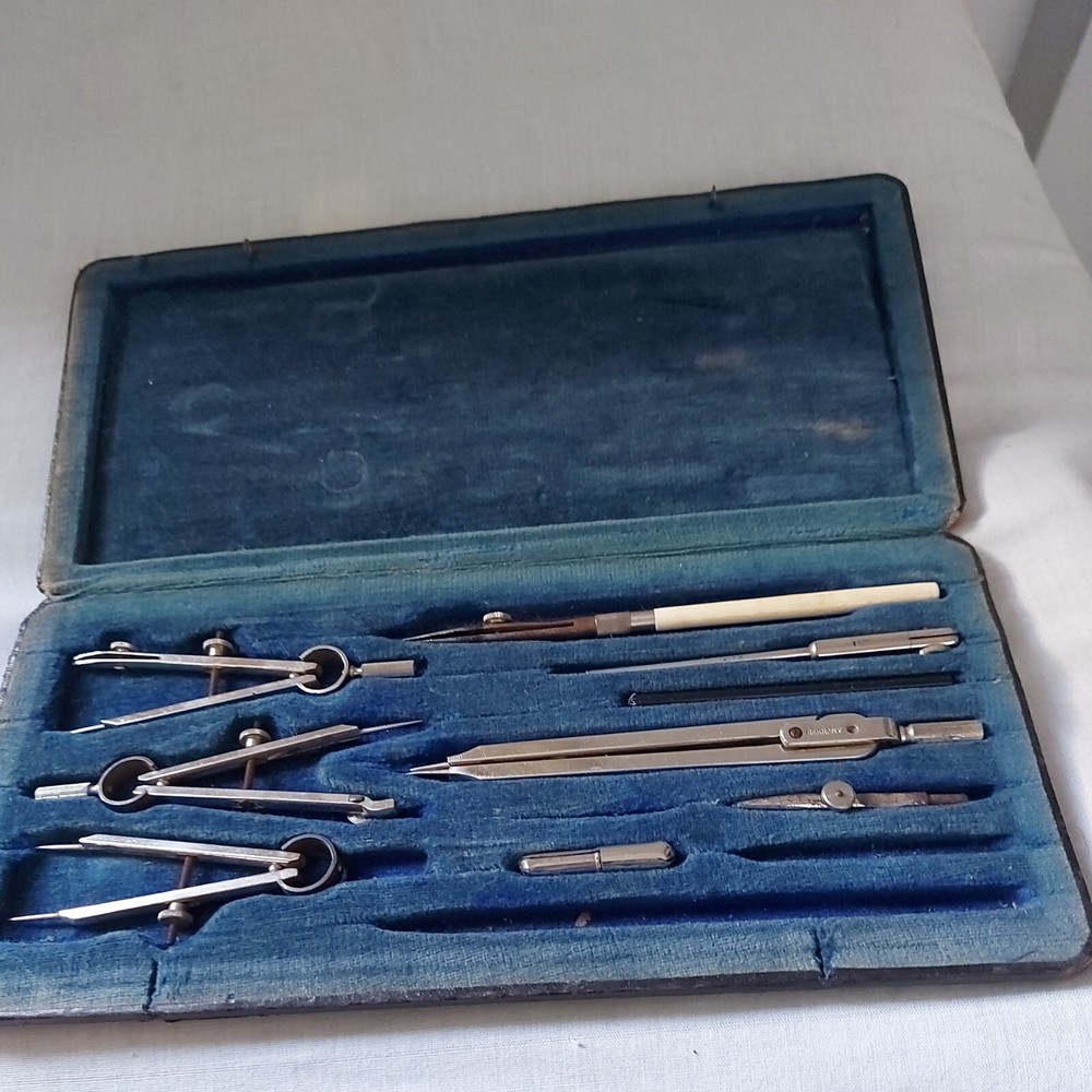 Vintage Draftmans Drawing Instruments