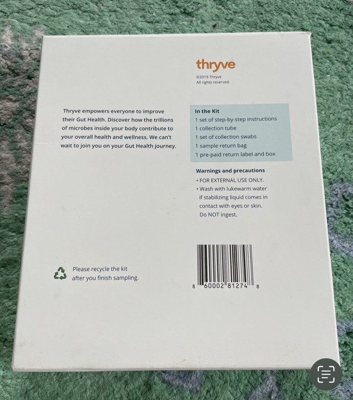 Thryve Gut Health Test Kit