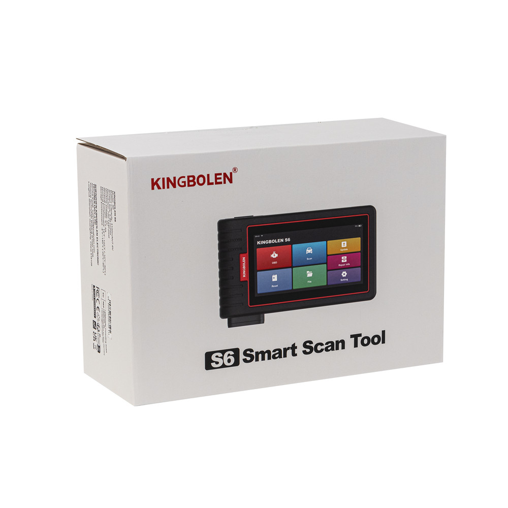 KINGBOLEN S6 BiDirectional OBD2 Diagnostic Scanner Tool Key Coding CANFD MK808BT