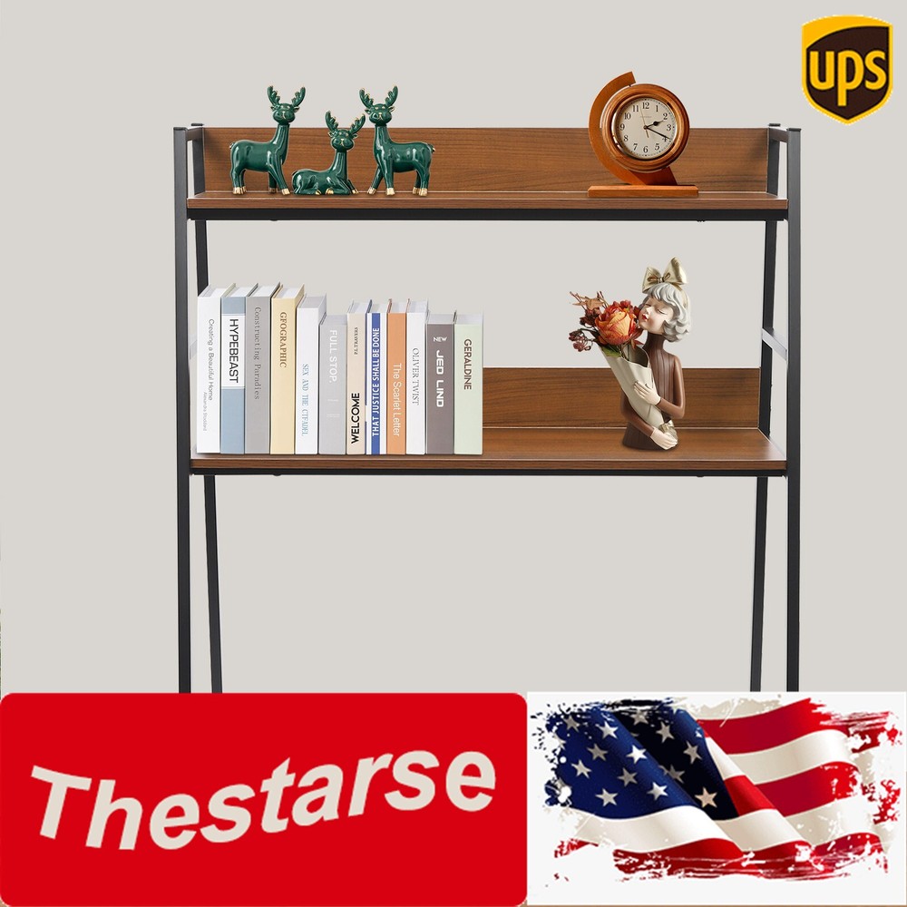Modern Desktop Bookshelf Multipurpose Bookcase Organizer Desktop Display Rack