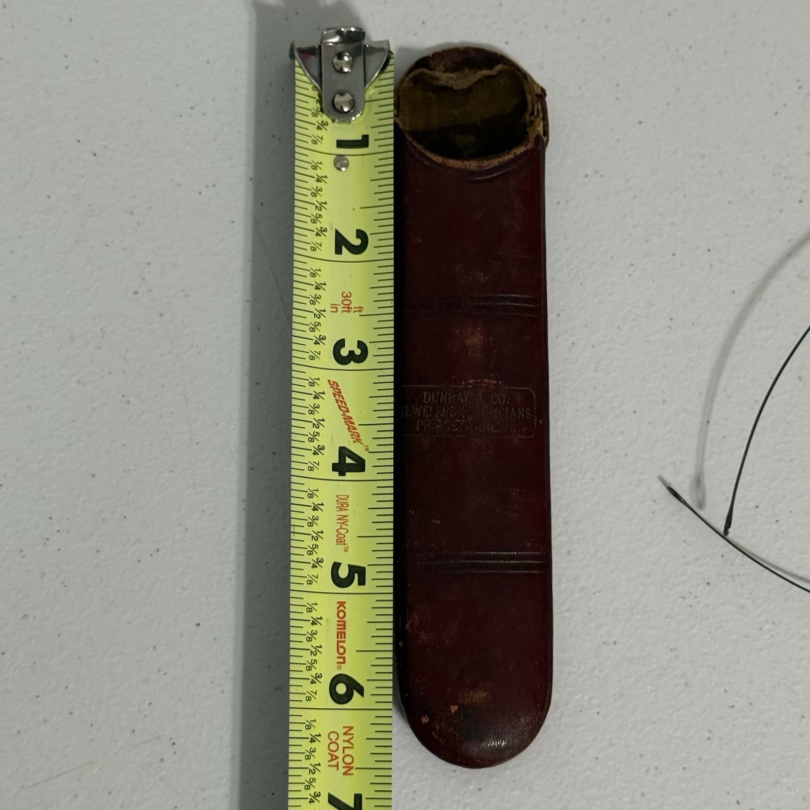 ORIGINAL PERIOD CIVIL WAR AMBER SHARPSHOOTER GLASSES WITH ORIGINAL CASE