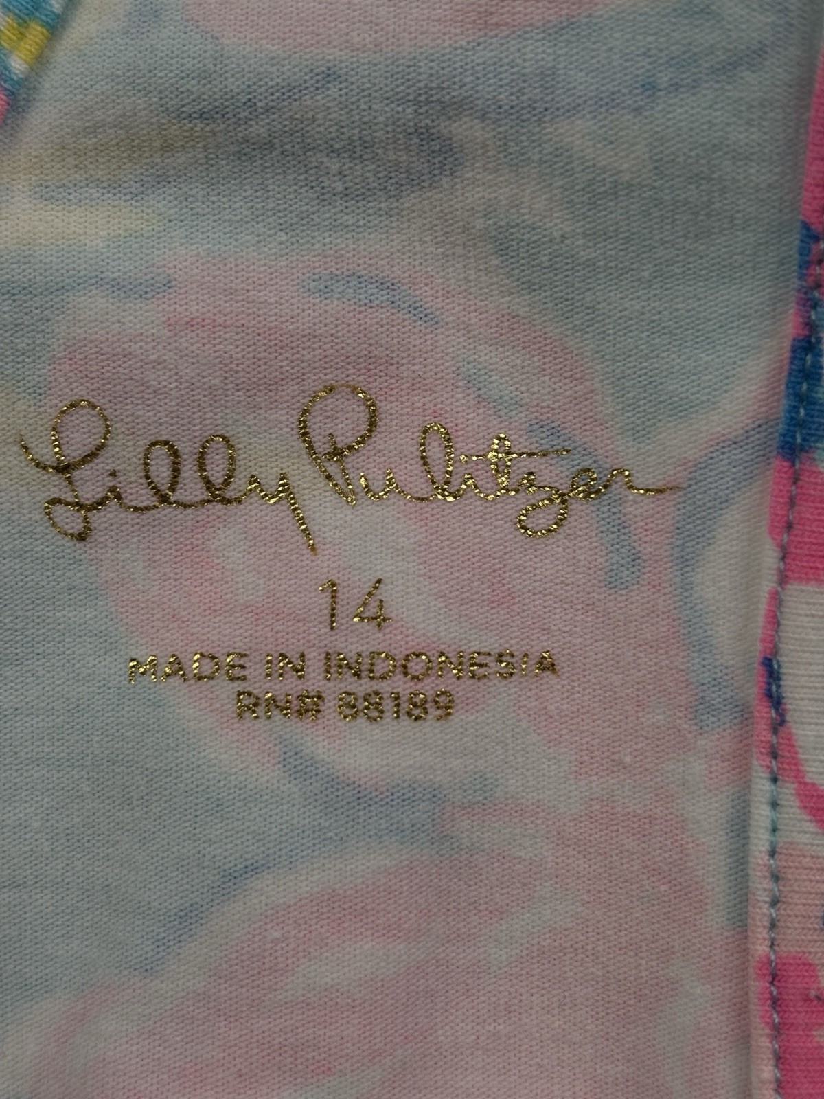 Lilly Pulitzer Girls Carice Fit & Flair Dress Juicy Story Pattern Lattice Bk 14