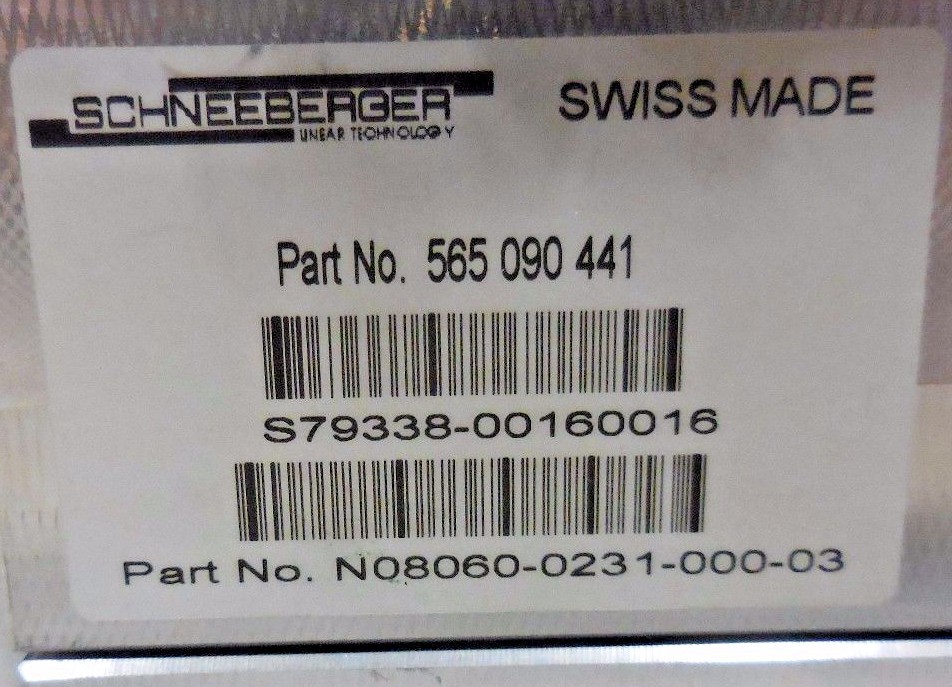 Scheebeager 565 090 441 Linear X, Y Table (± 1.0 µm)