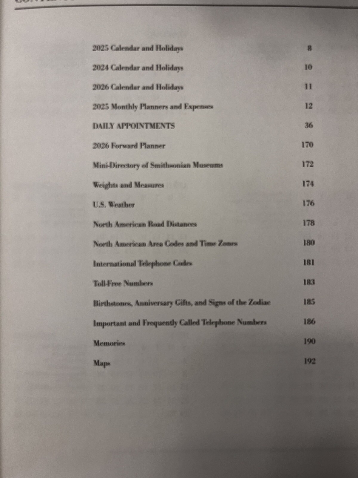 Sundial Navy Blue Hard Cover 2026 Day Planner And Calendar