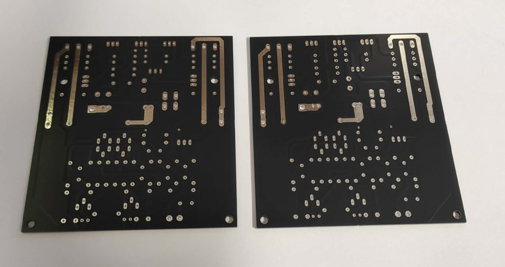 2pcs. pair PCB ELEKTOR AMPLIFIER bare boards