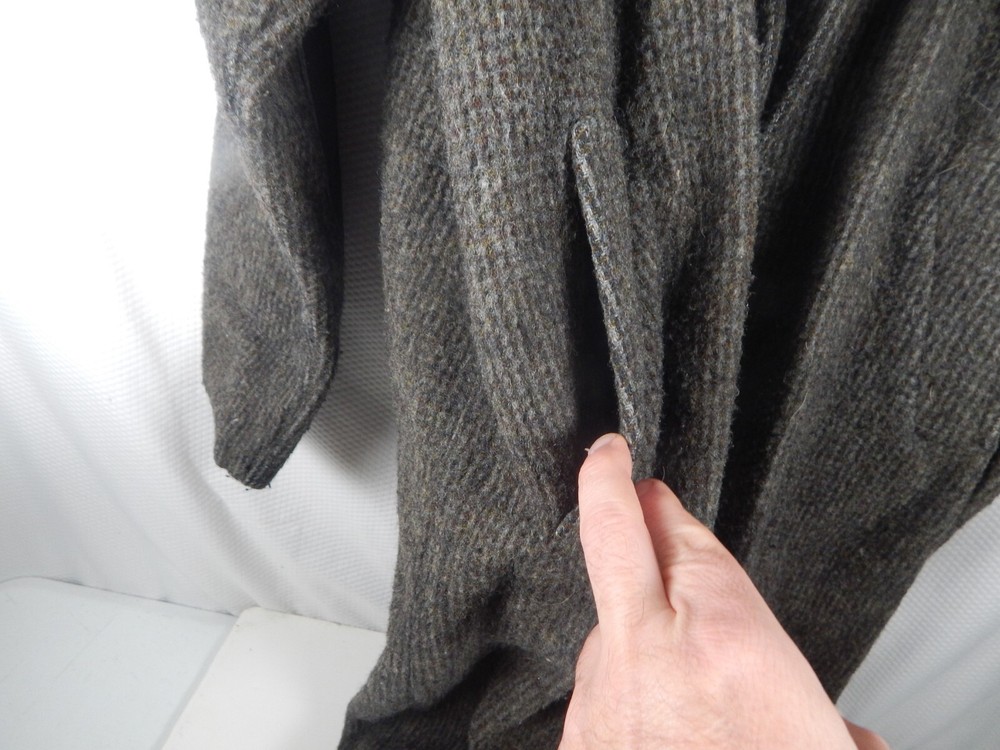 WOOLRICH wool blend Trench coat XL GRAY