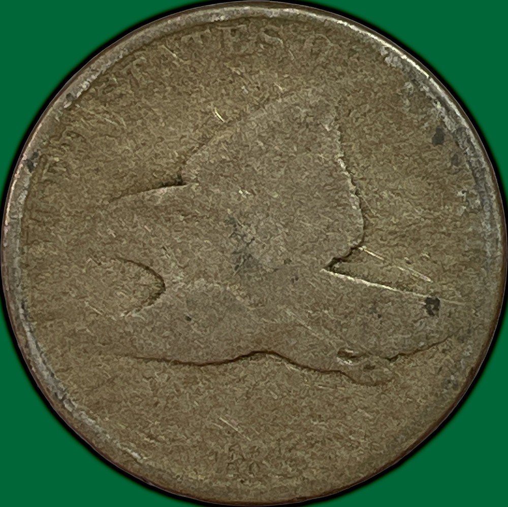 1857 Flying Eagle Cent Good G Coin #38387