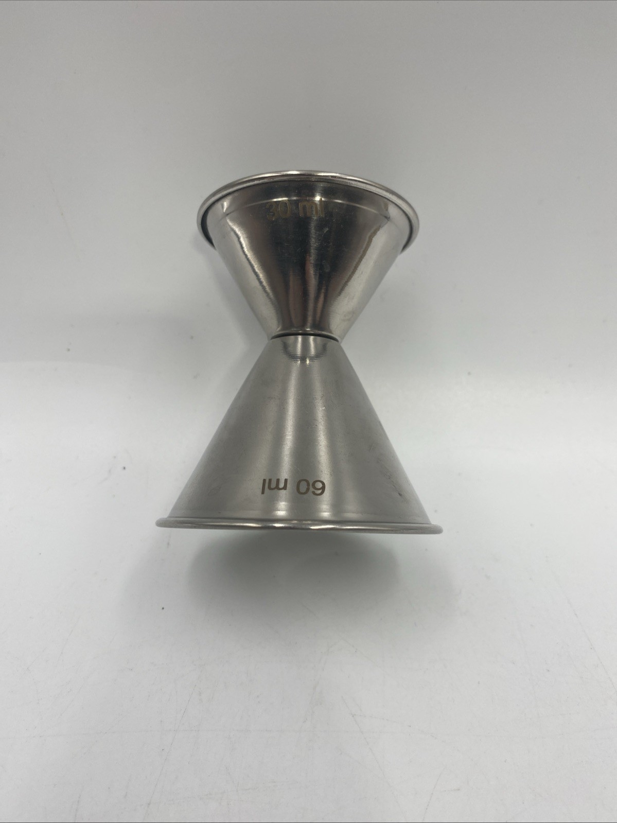 Stainless Measuring JIGGER 1 oz. X 2 oz. Cocktail Bar Shot
