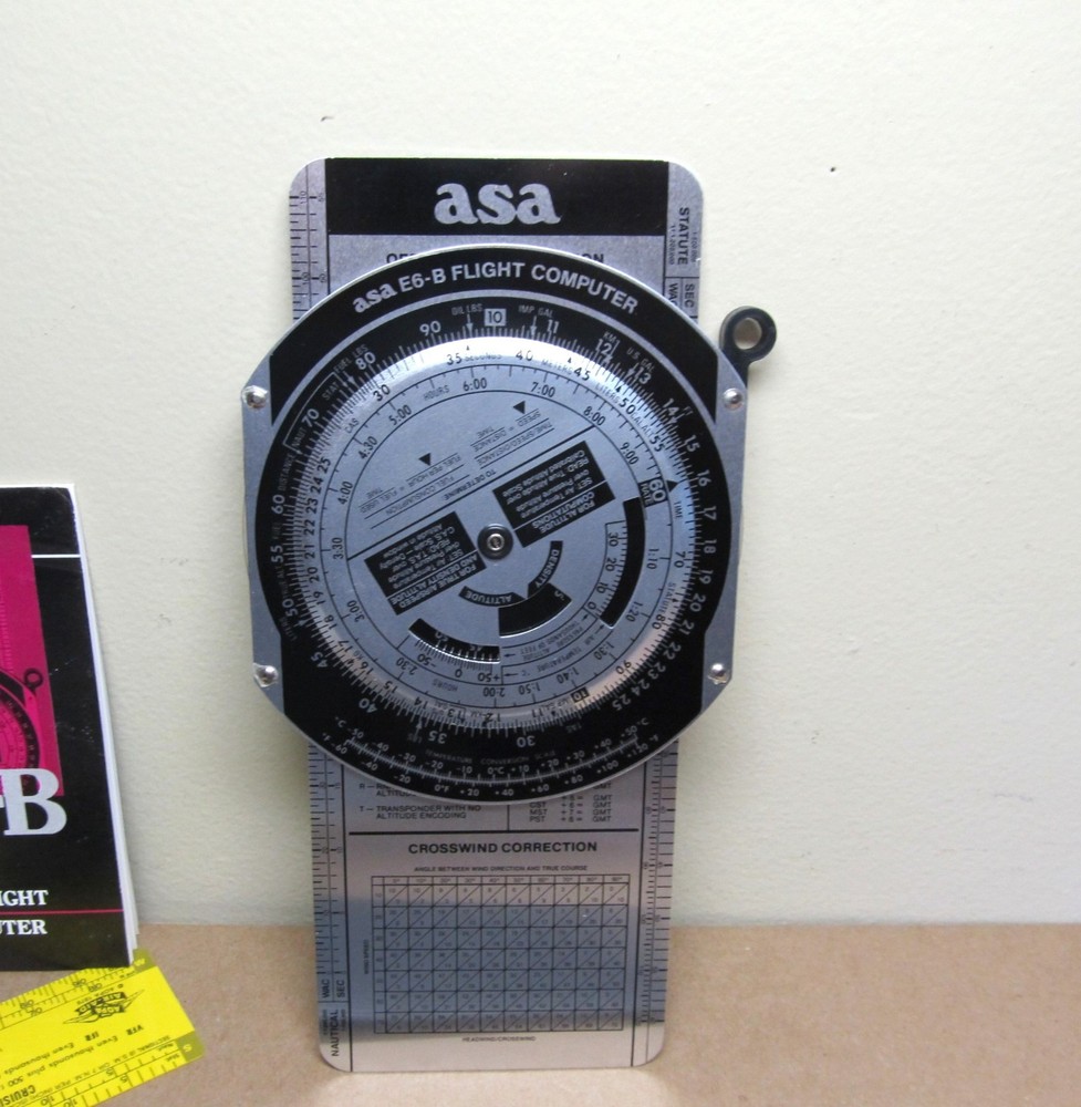 ASA E6-B Metal Flight Computer / Plotter