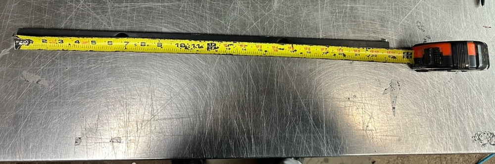 Midmark Ritter 75 Evolution 119 Accessory Side Rails for the Arm Rest Black