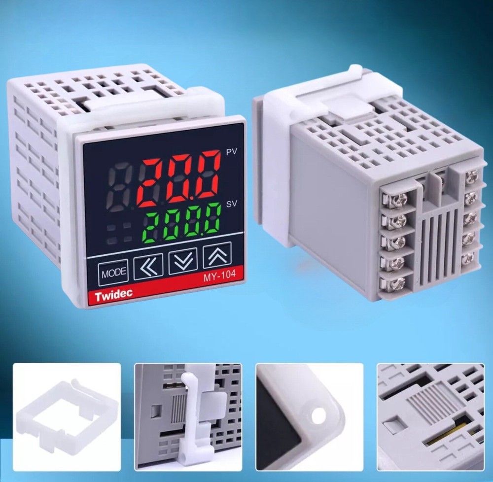 Twidec MV100-B10 Digital Display PID Temperature Controllers Thermostat Regulato