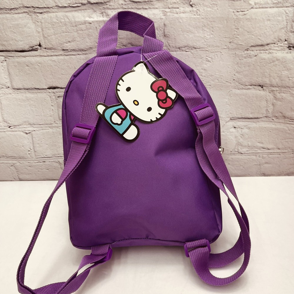 NWT Hello Kitty Purple Purse Backpack 10 x 8