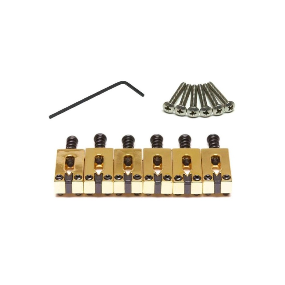 Graphtech String Saver Saddles (PG-8000-0G) Gold