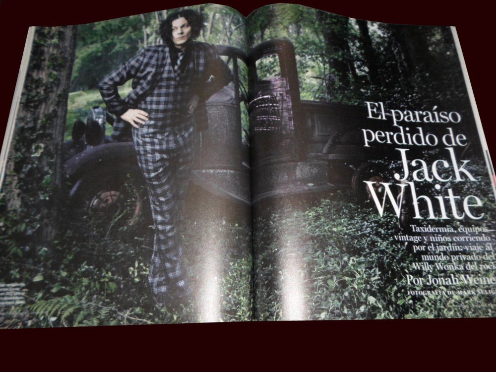 JACK WHITE - WHITE STRIPES - Rolling Stone Magazine # 196 Argentina