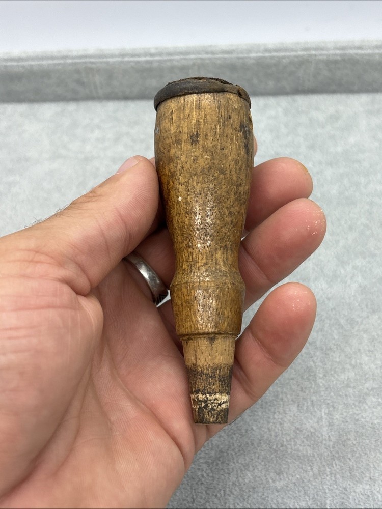 Socket Chisel Handle USA With Leather End , Fits 750 As Shown