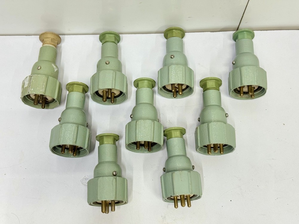 Classic Maritime Electrical Fixture | Reclaimed Aluminum Ship Switch & Socket