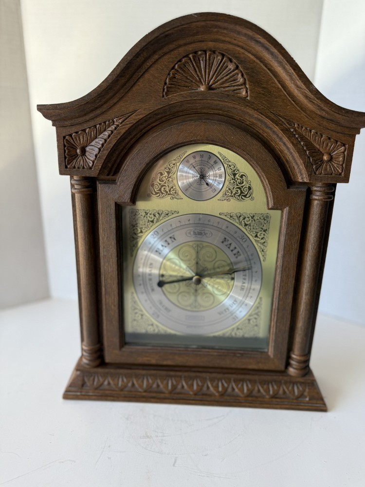 Vintage Springfield Barometer & Thermometer