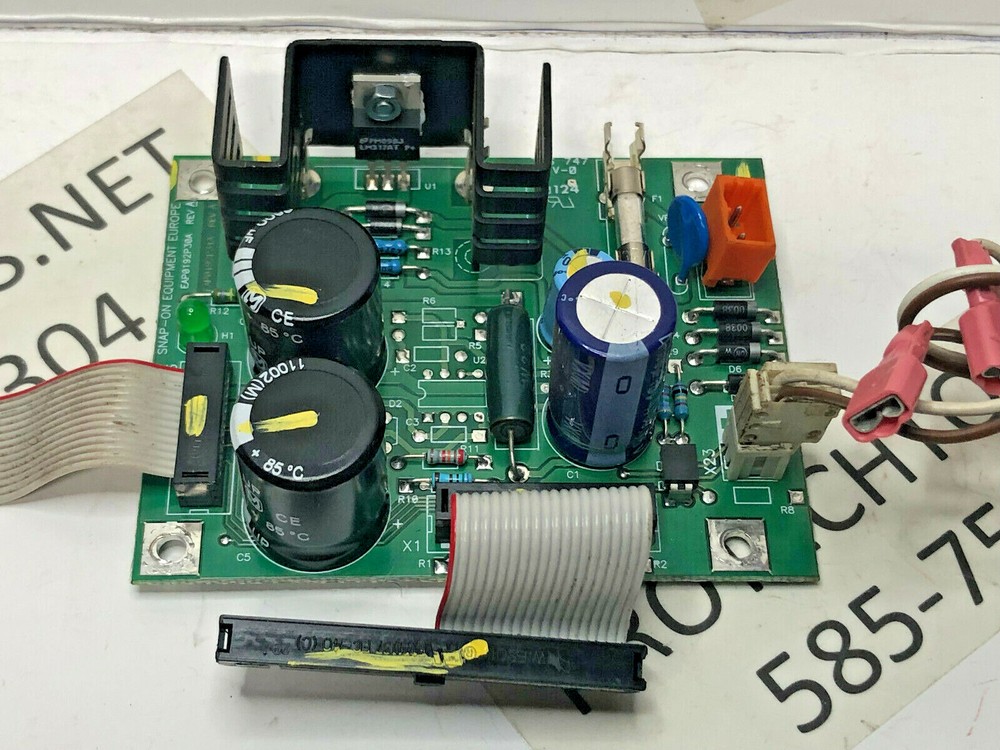 Snap on Wheel Machine EAP0192P30A PCB Assembly Power Interface Board P429