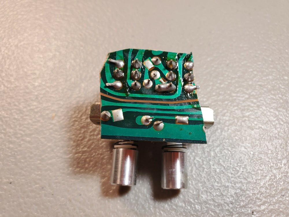 📈MCS PUSH SWITCH BANK LOUDNESS SUBSONIC FILTER 3225 STEREO RECEIVER