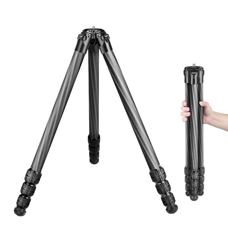 US- Manbily Tripod Carbon Fiber Tripod, 32mm Tube, Max. Load 44lbs/20kg WZ-324