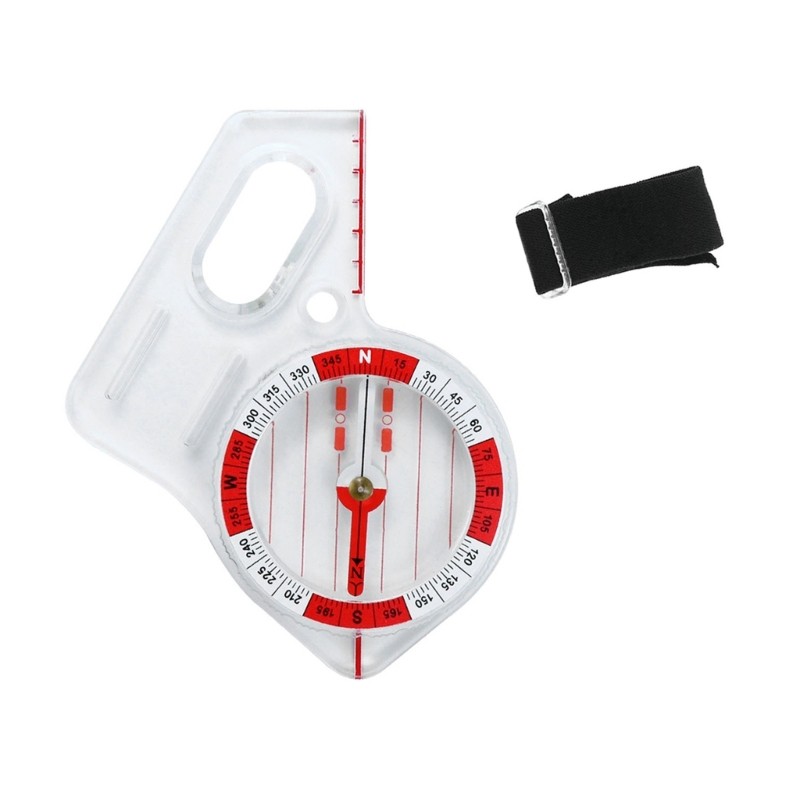 Multifunction Thumb Compasses Navigation Compasses Map Ruler Hiking Compasses
