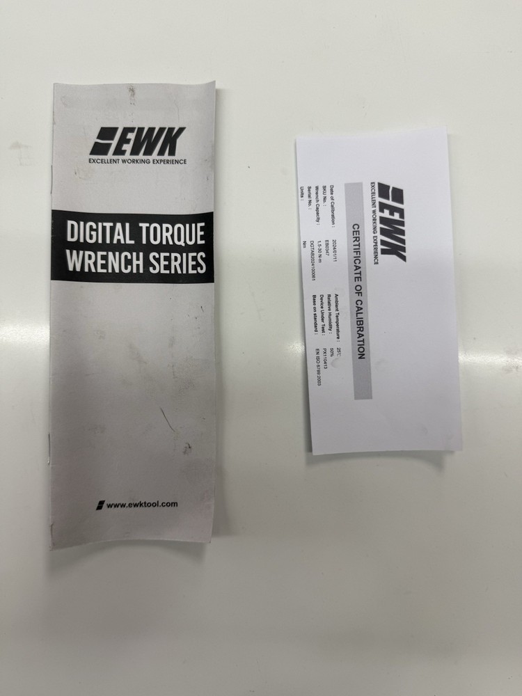 EWK EB0347 Digital Torque Wrench Series