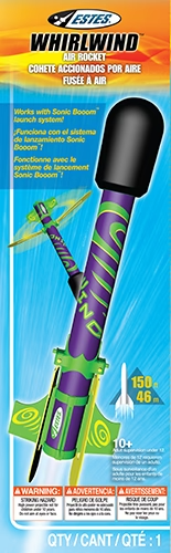 Estes Whirlwind Air Rocket Launch Set #1924