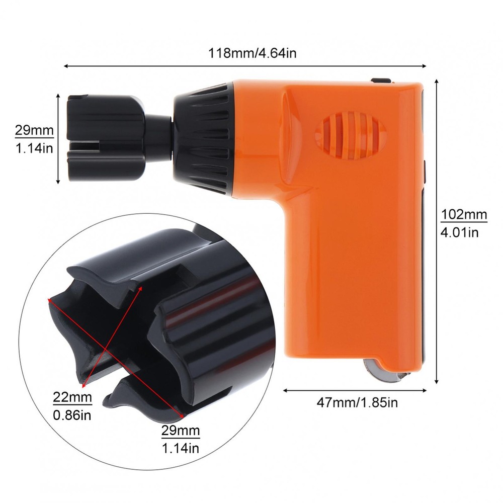 Guitar Tools Guitar Strings Winder with String Cutter Rechargeable Electric Auto