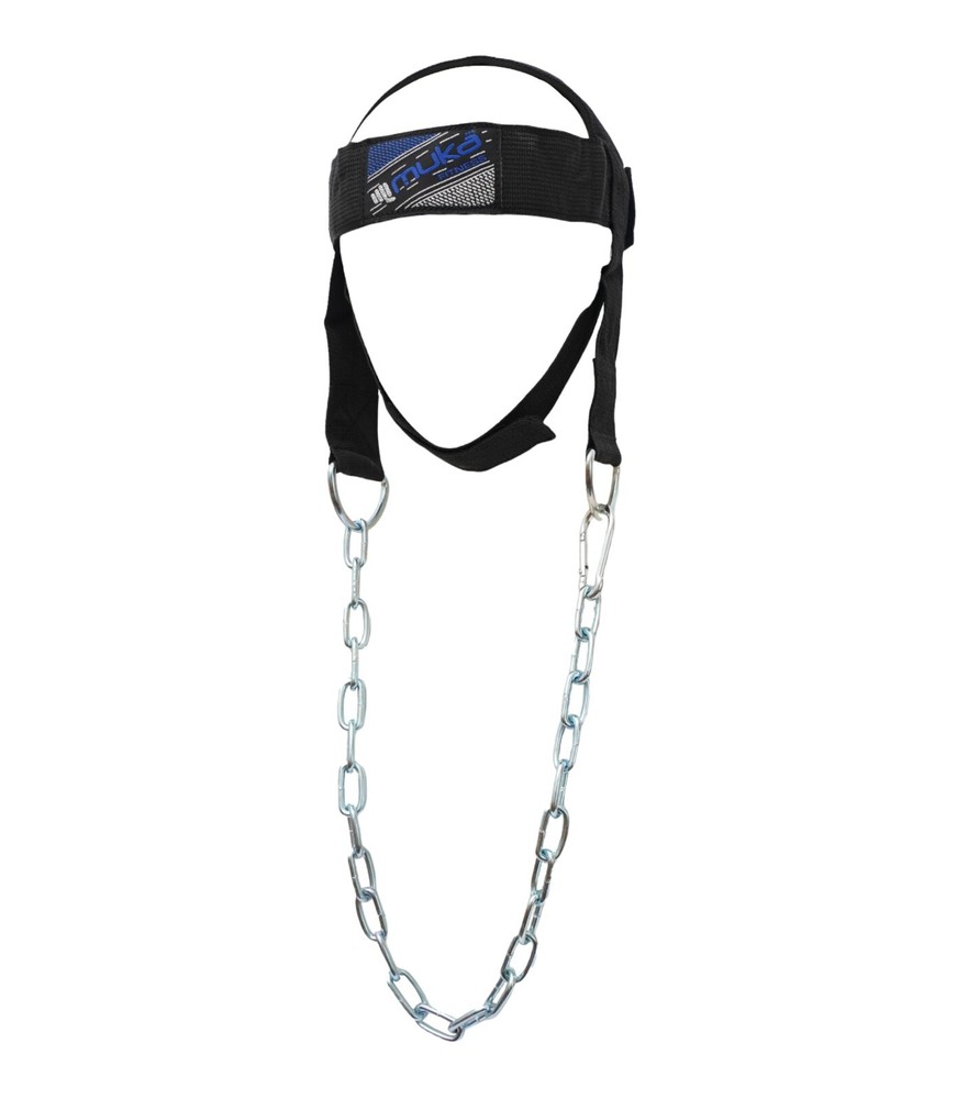Muka Weight Lifting Head Harness Gym Workout Exercise Training with Neck Strap