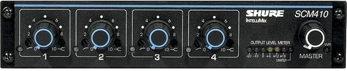 Shure SCM410 Automatic Microphone Mixer - Shure USA