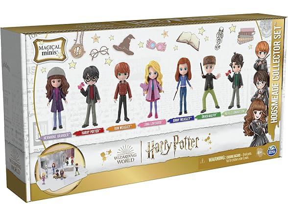 Wizarding World Harry Potter Magical Minis Collector Set 7 Figures NEW/SEALED