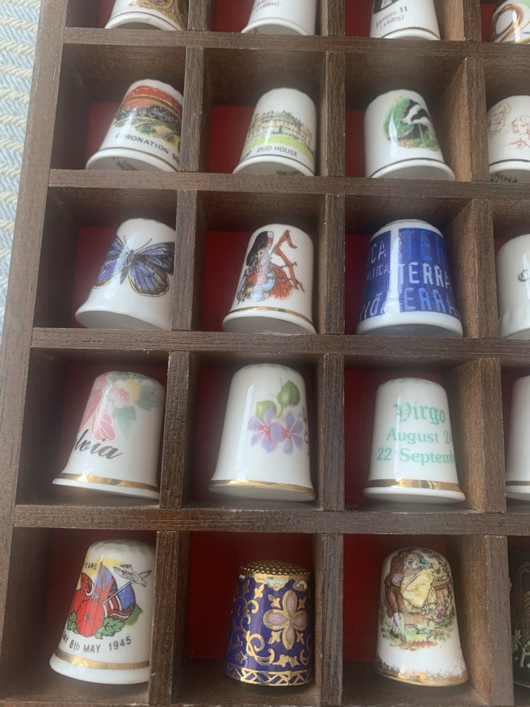 48 X Bone China Thimbles.
