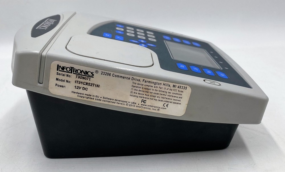 InfoTronics IT31CX52T1N Office Time Clock