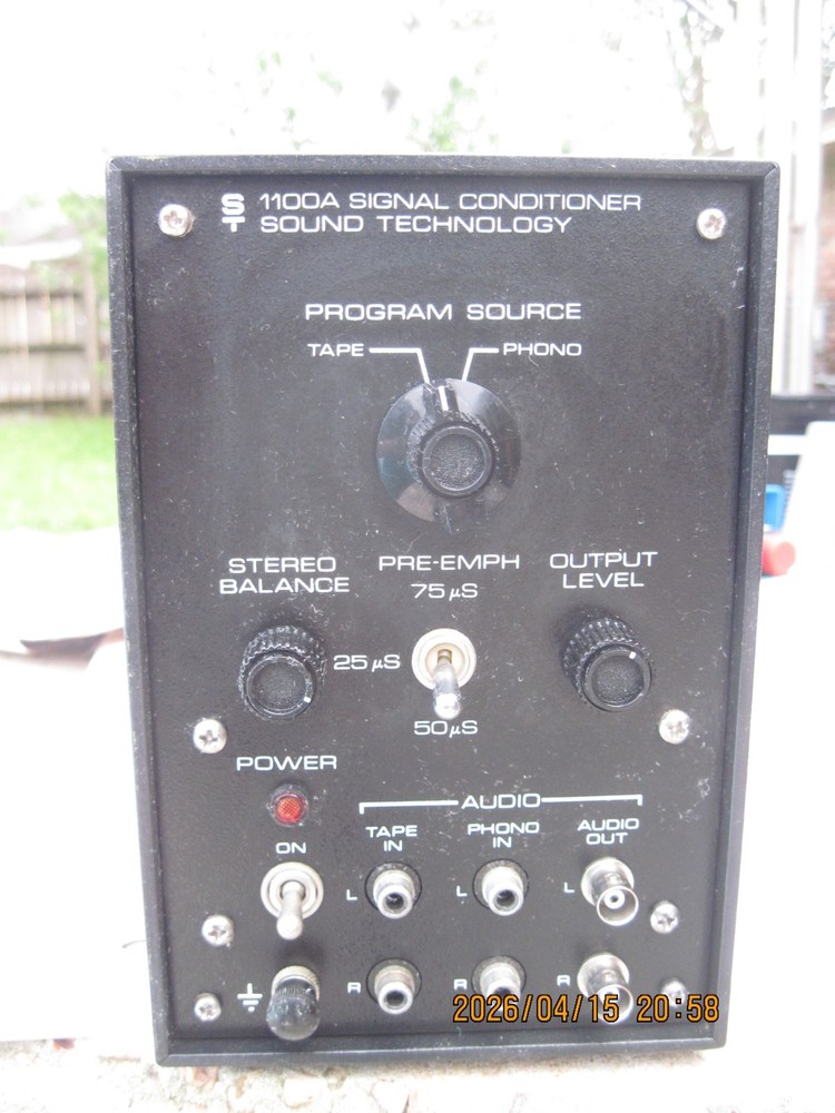 SOUND TECHNOLOGIES MODEL #  1100A  SIGNAL CONDITIONER