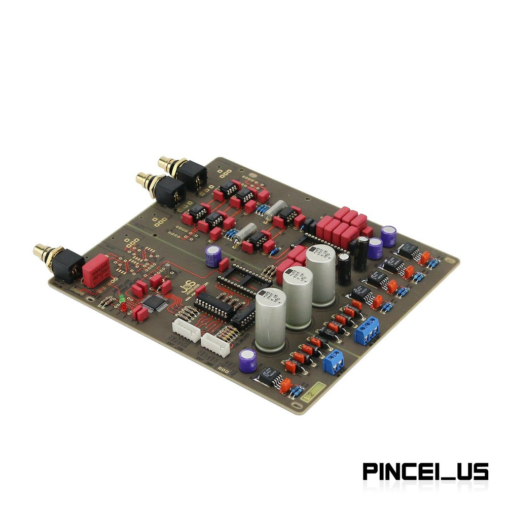 For Philips TDA1541 DAC Decoder Board USB Optic Fiber Bluetooth Expansion Board