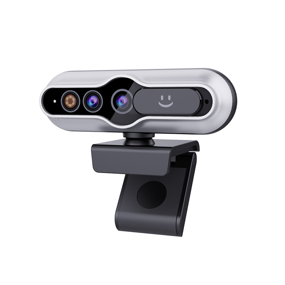 TOALLIN 2K QHD Webcam Auto-Focus Windows Hello Privacy Shutter with Microphone