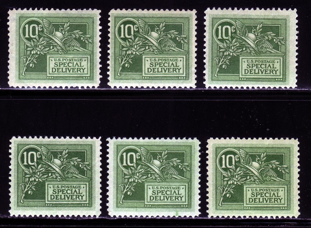 #E7 MERCURY SPECIAL DELIVERY. MEDIUM FINE 2. LIGHTLY HINGED OG. SCV $65