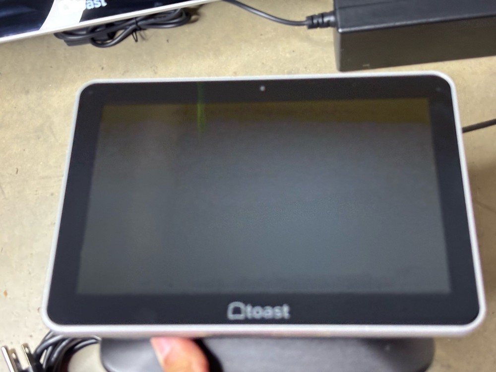 Toast Flex TT200 POS System dual display Screen W/ Power Supply
