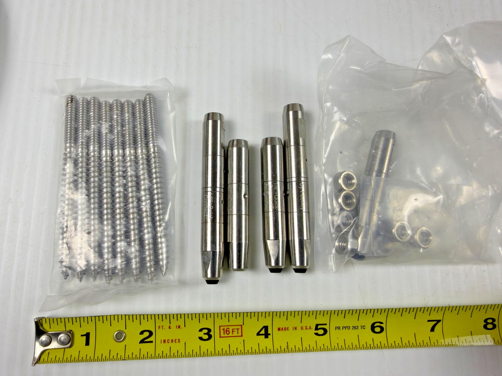 Timber Tech Cable Rail Leftover Cable and Hardware Deck Railing Stainless Steel