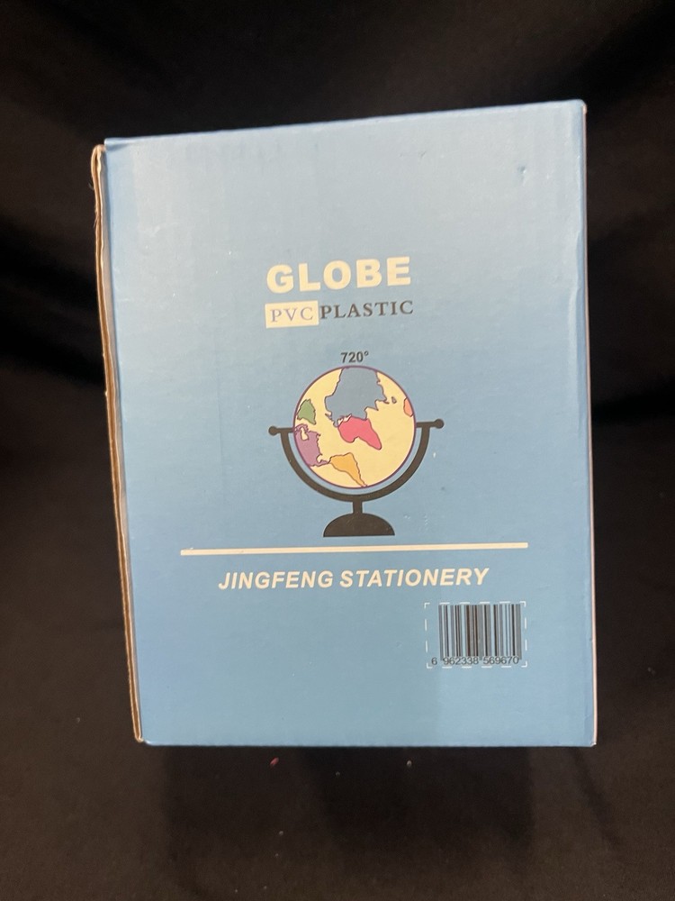 Desktop 10.6cm diameter educational world globe