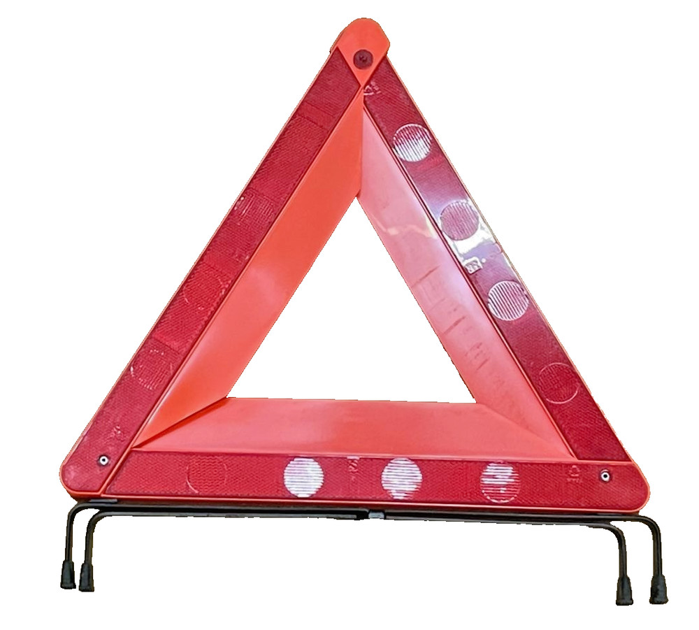 Reflective Warning Sign Foldable Triangle Car Hazard Breakdown EU Emergency