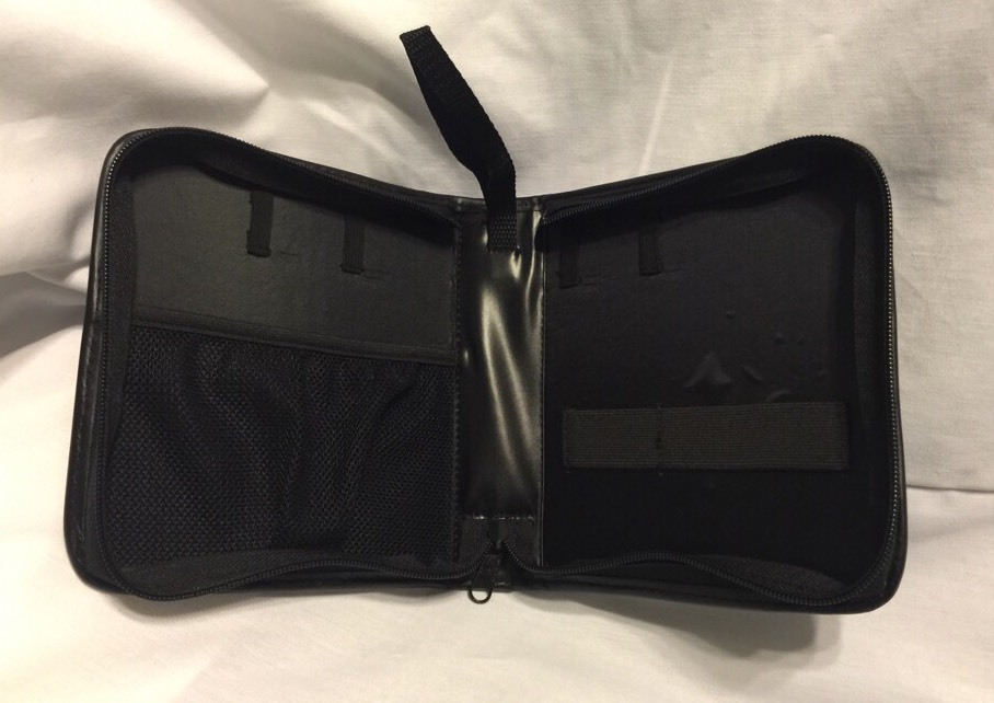 EDC Custom Organizer with Zipper Pouch Bag Small Black