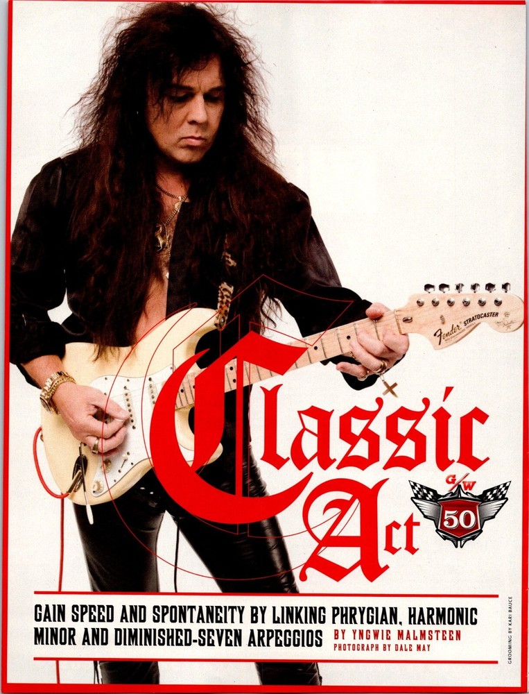 Guitar World Classic Act Original  Print Ad