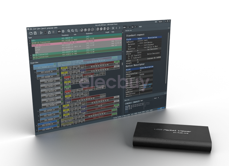 New USB Protocol Analyzer USB Packet Viewer